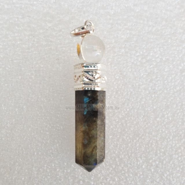 Labradorite Ball Point Pendant Labradorite Ball Point Pendant